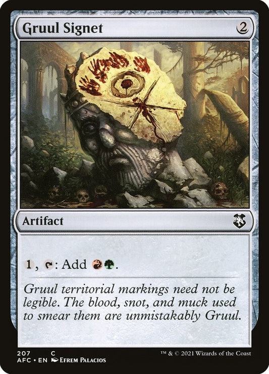 Gruul Signet front