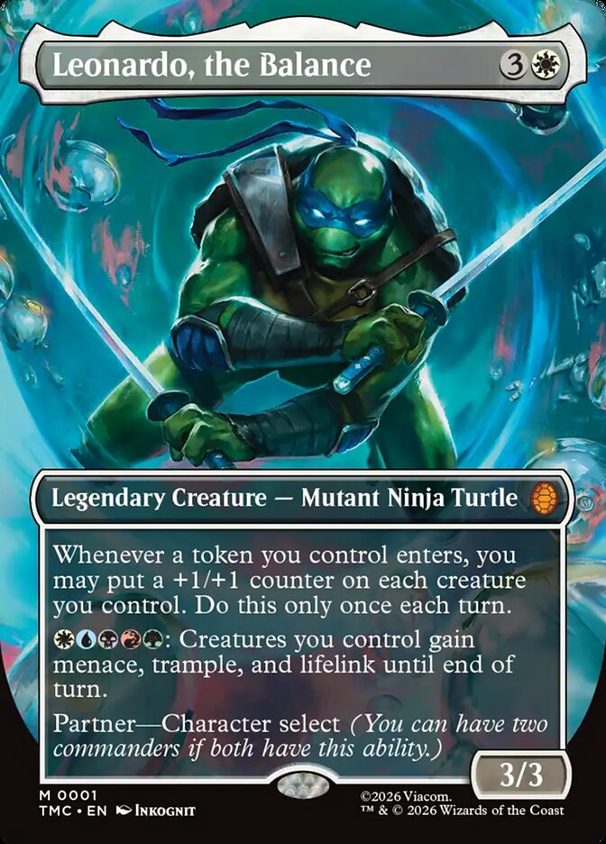 Leonardo, the Balance front