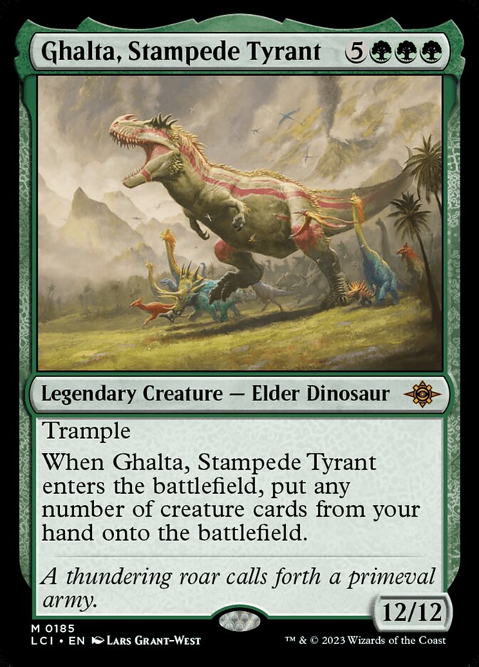 Ghalta, Stampede Tyrant front