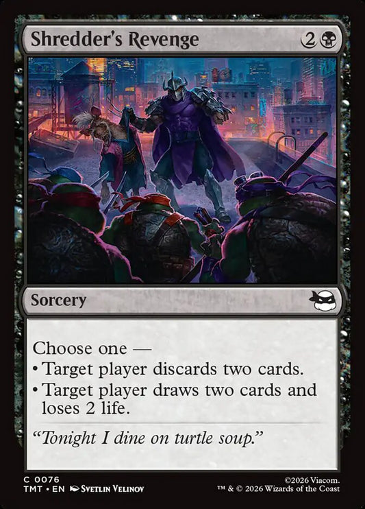 Shredder's Revenge front