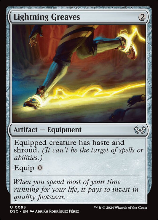 Lightning Greaves front