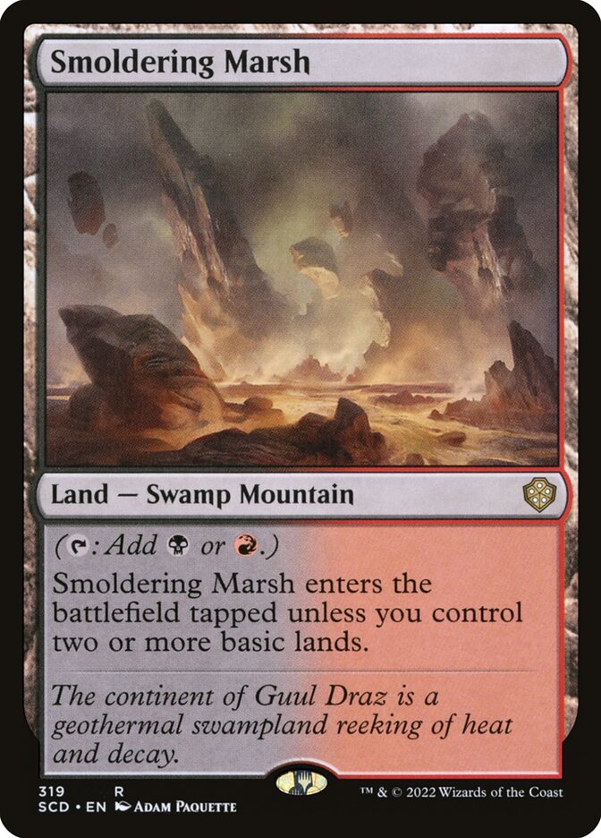 Smoldering Marsh front