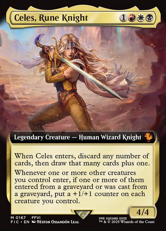 Celes, Rune Knight front