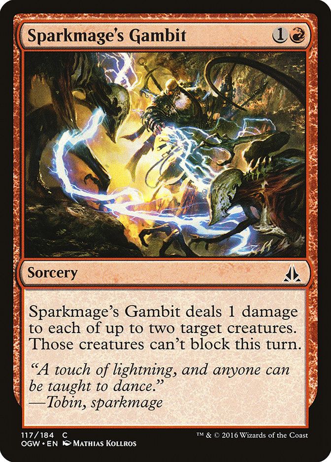 Sparkmage's Gambit front