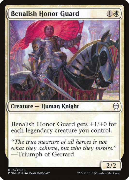 Benalish Honor Guard front