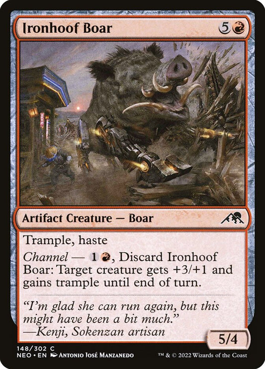 Ironhoof Boar front