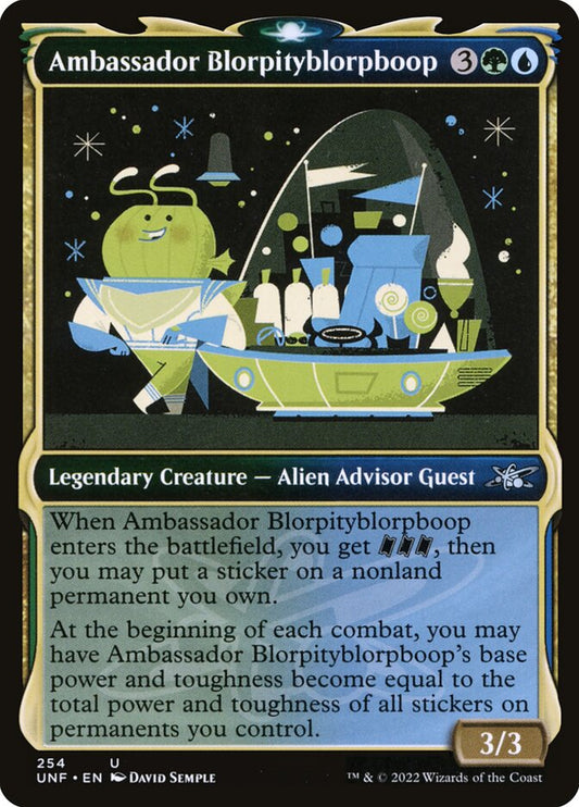 Ambassador Blorpityblorpboop front