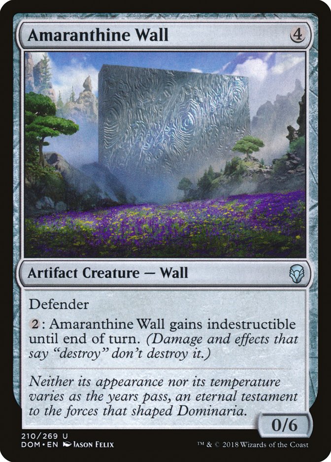Amaranthine Wall front
