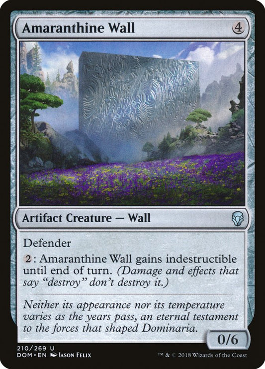 Amaranthine Wall front