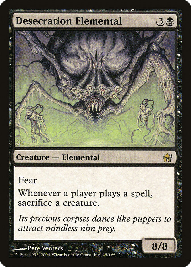Desecration Elemental front