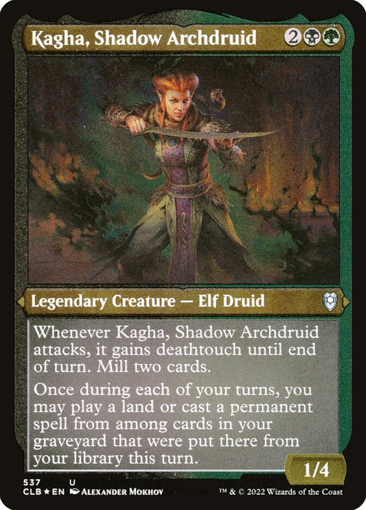 Kagha, Shadow Archdruid front