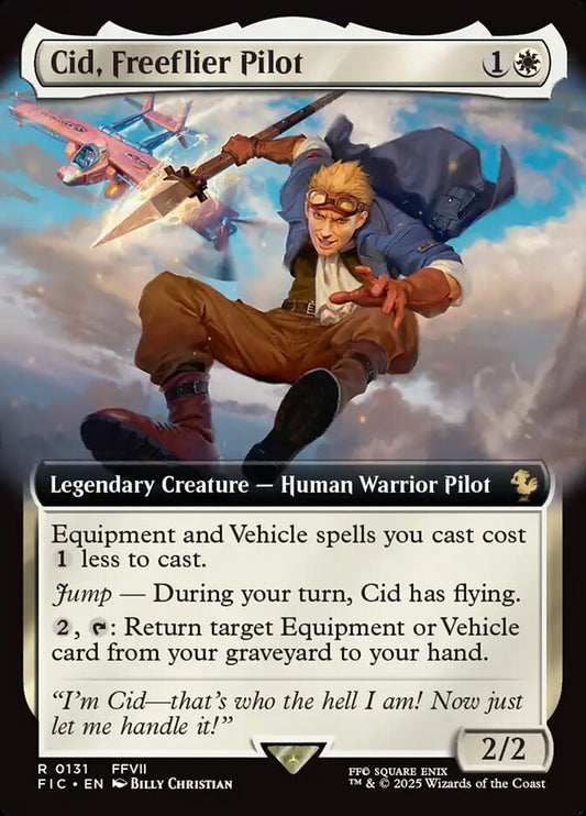 Cid, Freeflier Pilot front