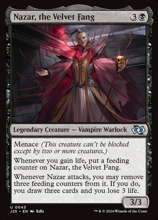 Nazar, the Velvet Fang front