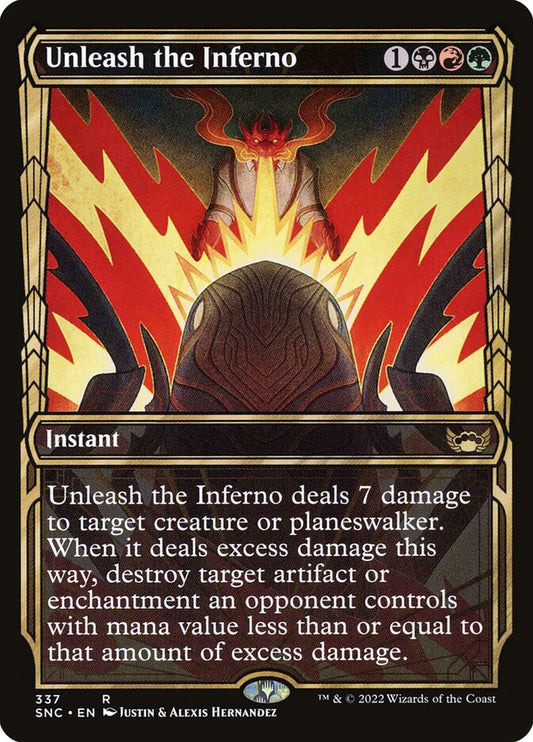 Unleash the Inferno front