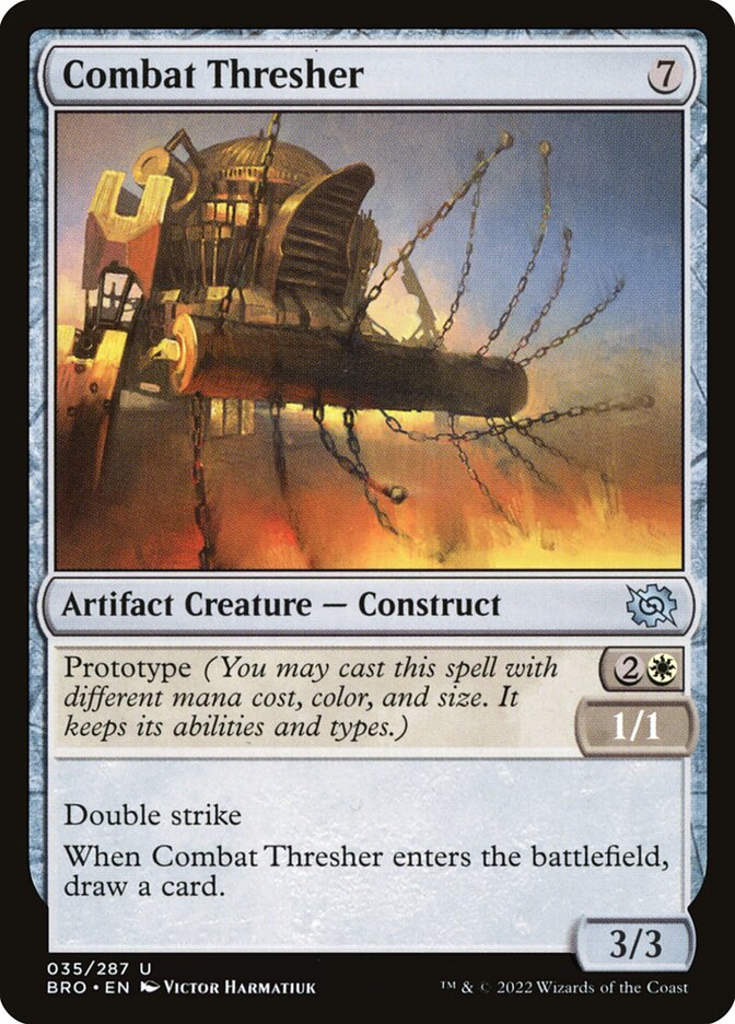 Combat Thresher front