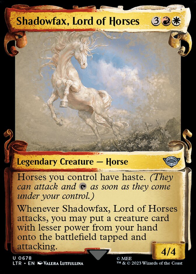 Shadowfax, Lord of Horses front