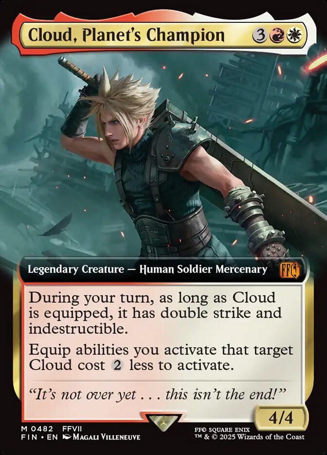 Cloud, Planet's Champion front