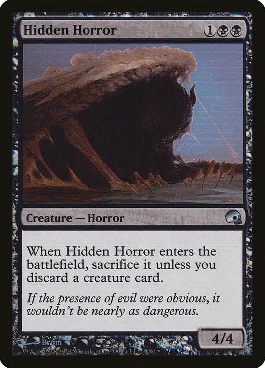 Hidden Horror front