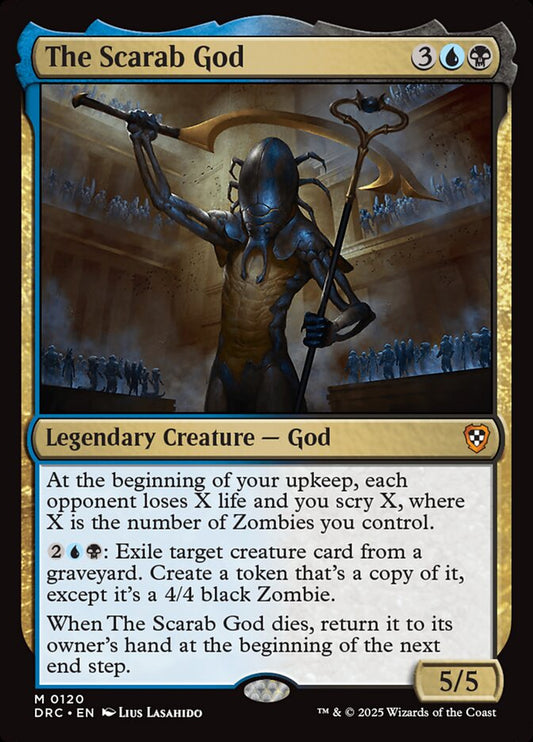 The Scarab God front