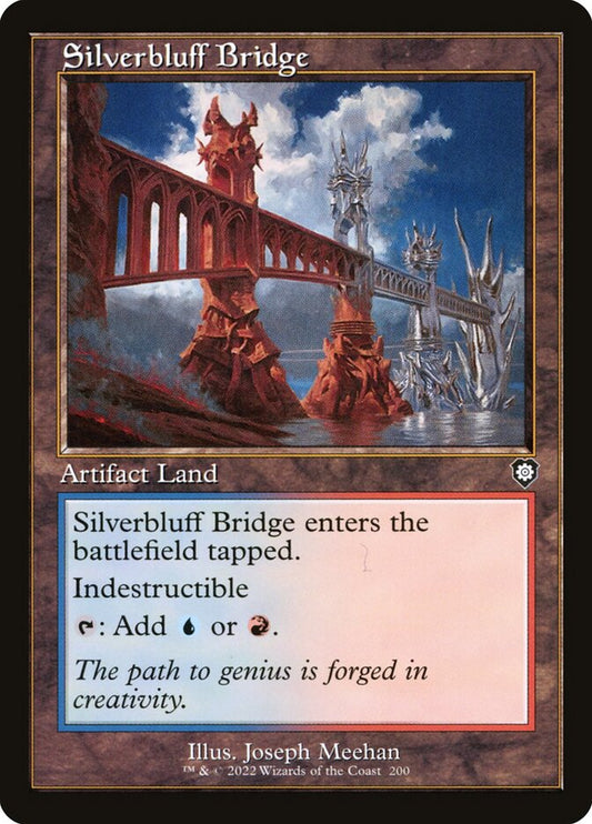 Silverbluff Bridge front