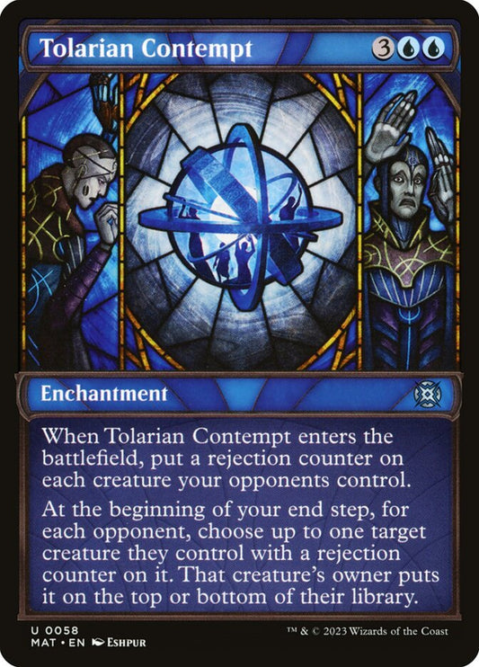 Tolarian Contempt front