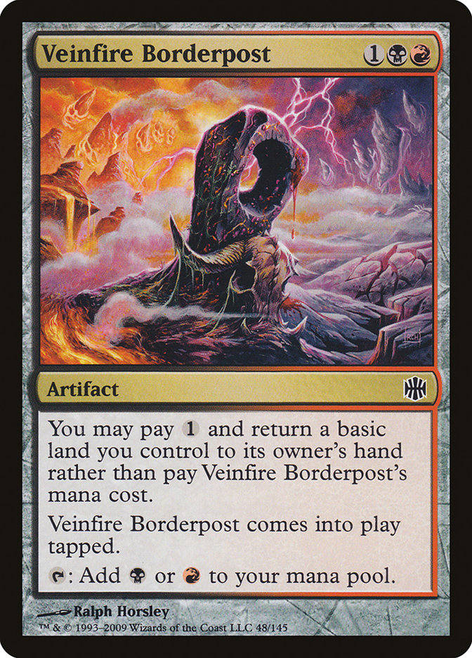 Veinfire Borderpost front
