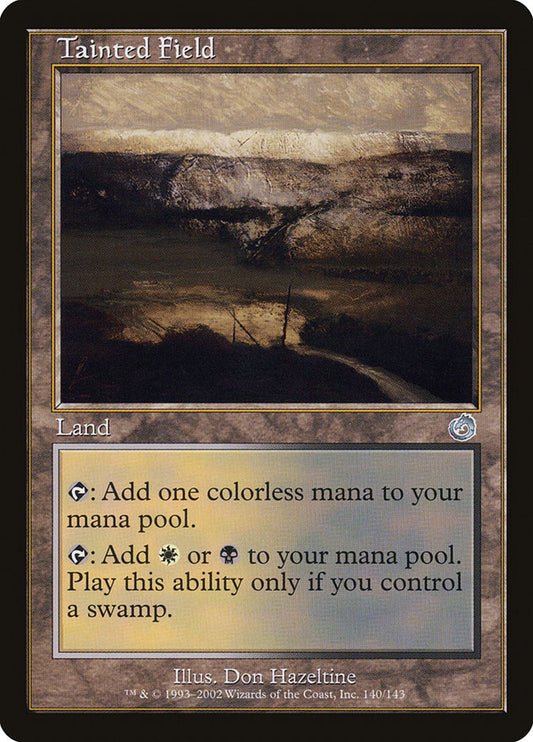Tainted Field front