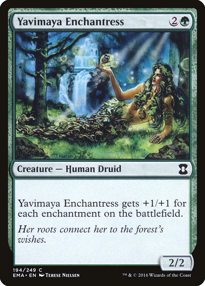 Yavimaya Enchantress front
