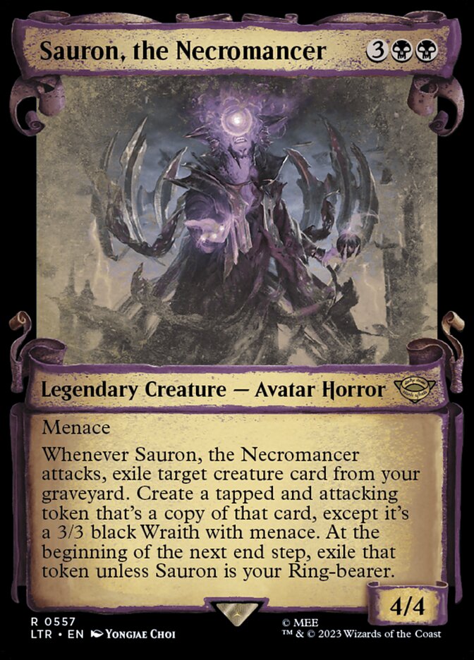 Sauron, the Necromancer front