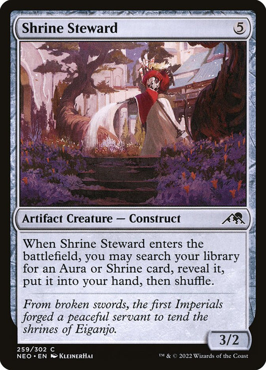 Shrine Steward front