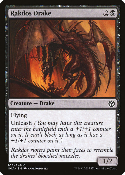 Rakdos Drake front