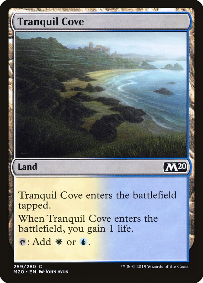 Tranquil Cove front