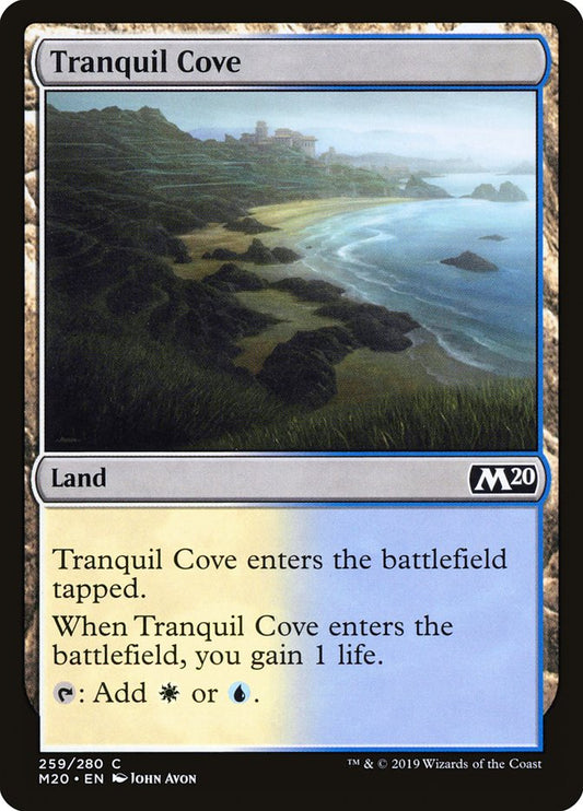 Tranquil Cove front