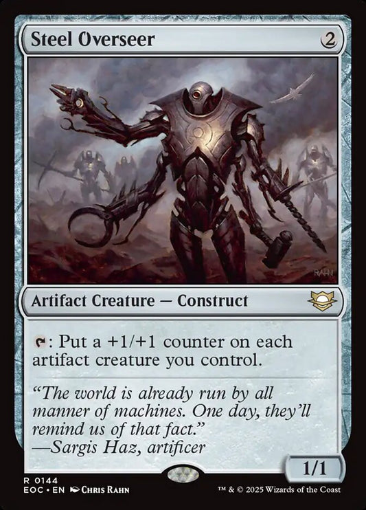 Steel Overseer front
