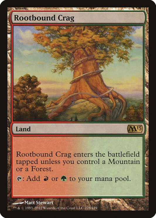 Rootbound Crag front