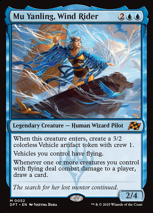 Mu Yanling, Wind Rider front