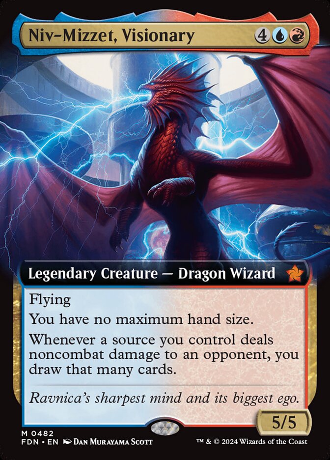 Niv-Mizzet, Visionary front
