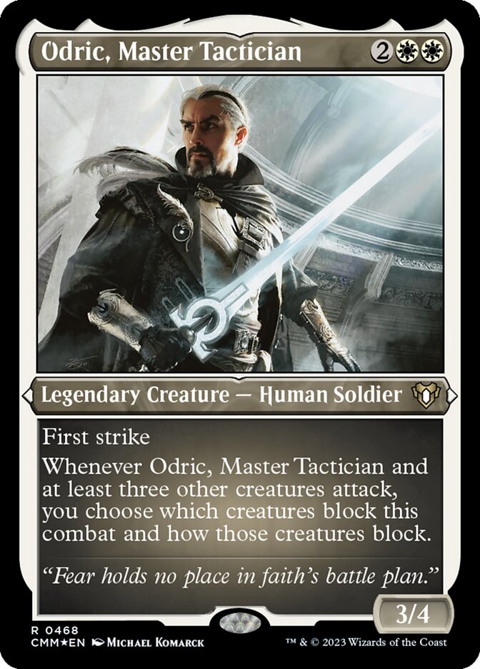 Odric, Master Tactician front