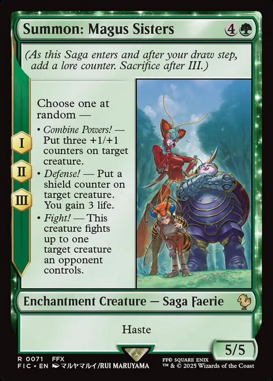 Summon: Magus Sisters front