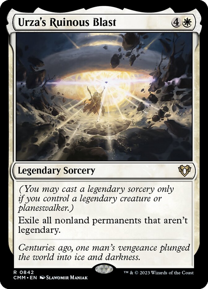 Urza's Ruinous Blast front