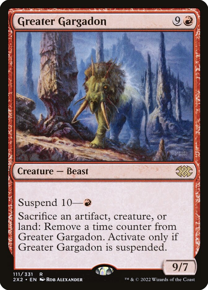 Greater Gargadon front