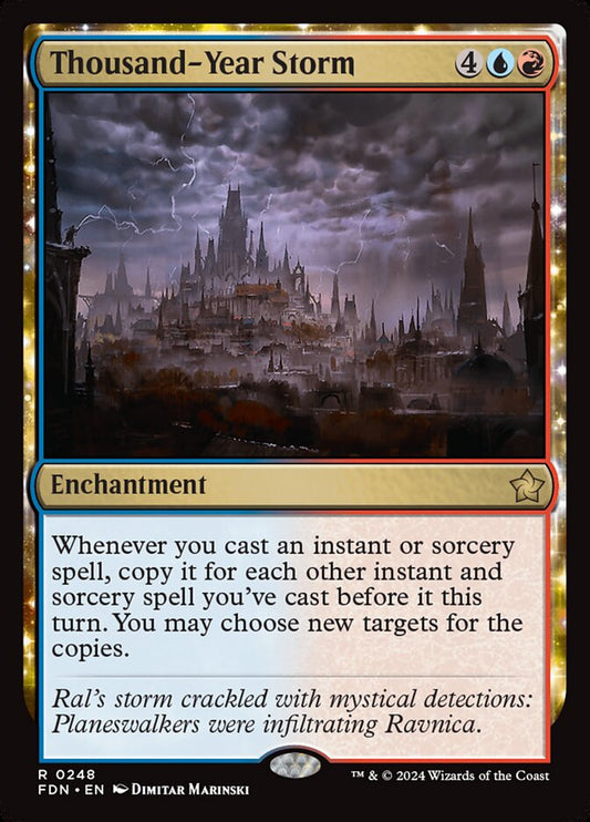Thousand-Year Storm front