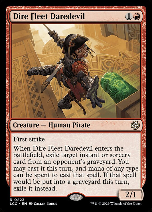 Dire Fleet Daredevil front