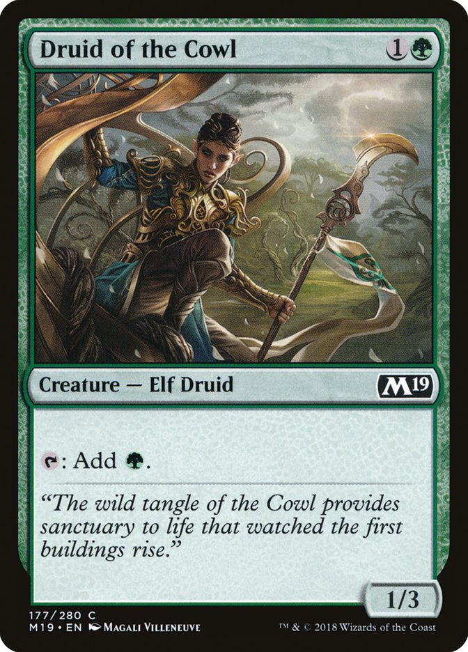 Druid of the Cowl front