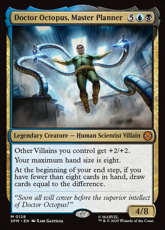 Doctor Octopus, Master Planner front