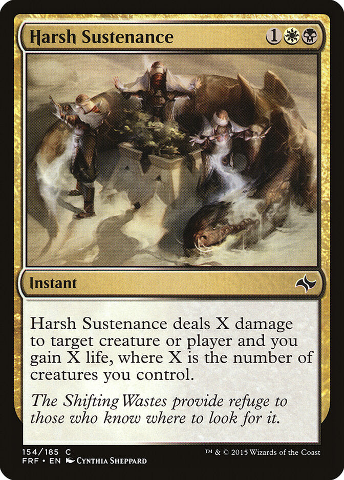 Harsh Sustenance front