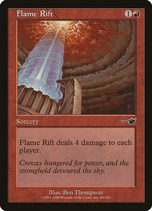 Flame Rift front