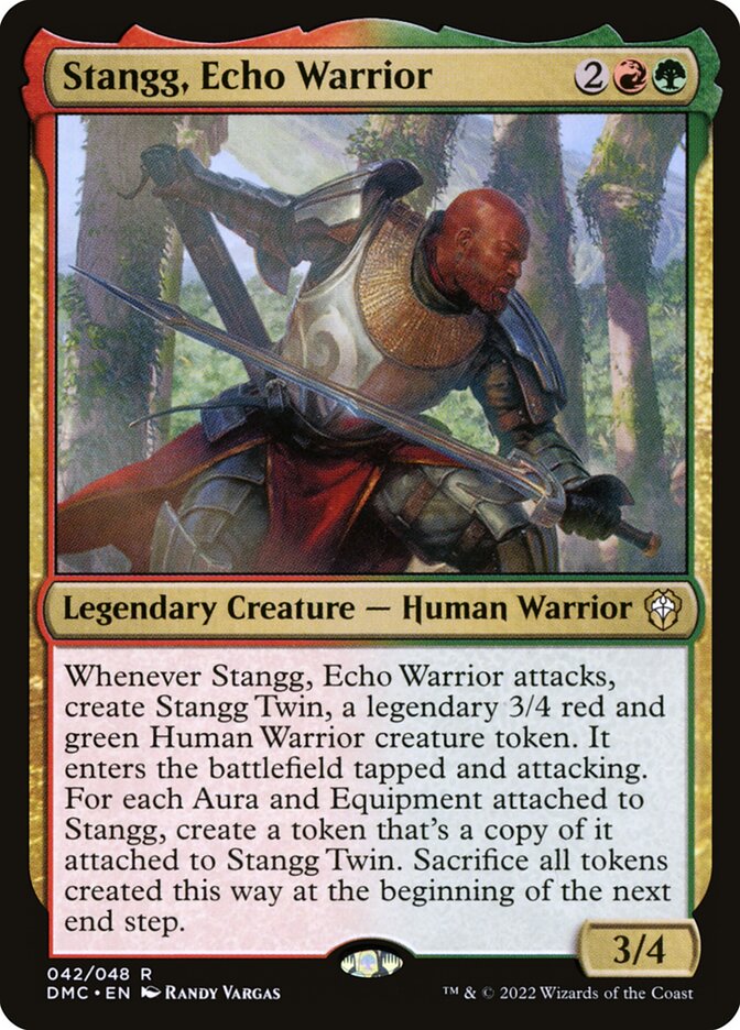 Stangg, Echo Warrior front