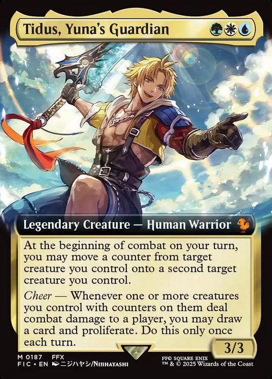 Tidus, Yuna's Guardian front