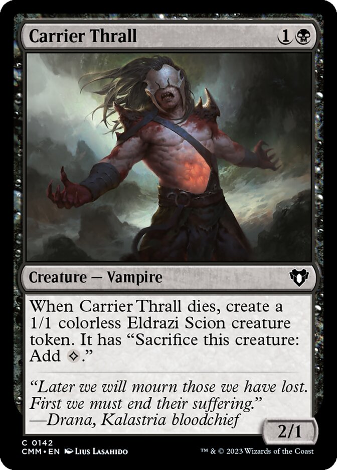 Carrier Thrall front